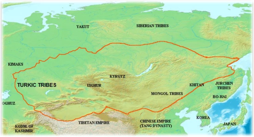 An Lushan's Rebellion Map