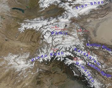 High_Asia_Mountain_Ranges