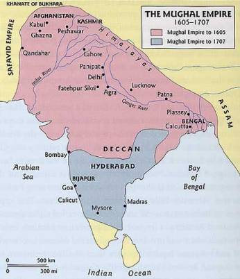 Mughal-Empire-during-Akbar-Period