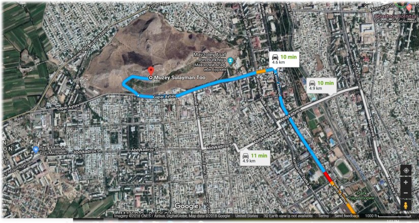 Sulayman Too from Space