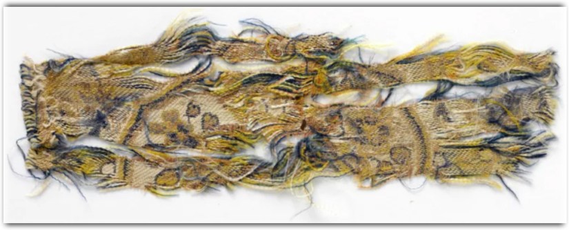 Colored silk made between 700-800